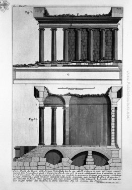 Le antichità romane, t. 4, piastra L. Vista del serraglio di bes