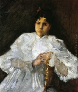 Ragazza in bianco