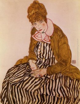 Edith Schiele, seduta