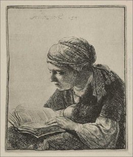 Lettura della giovane donna