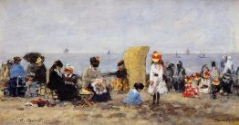 Beach Scene, Trouville