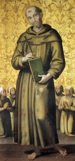 San Francesco e il quattro obbedienti