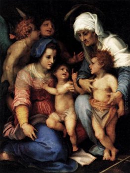 Madonna col Bambino e Santa Elisabetta, il Bambino San Giovanni