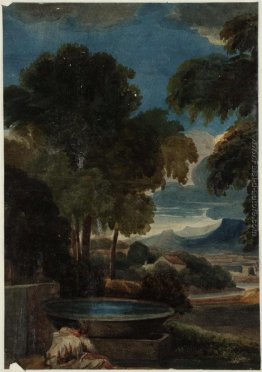 Paesaggio classico (After Poussin)