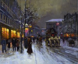 Boulevard de la Madeleine, Inverno