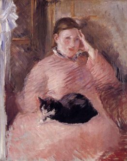 Donna con gatto
