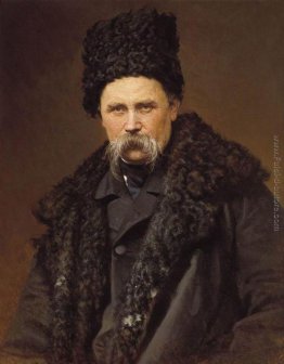 Ritratto di un poeta e artista Taras Shevchenko