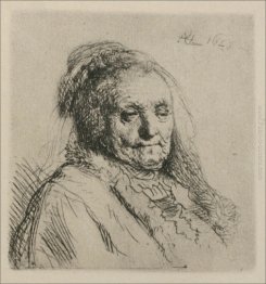 Busto di una donna anziana, Rembrandt`s Madre