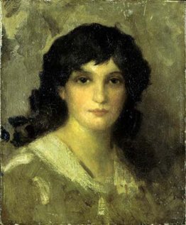 Testa di giovane donna