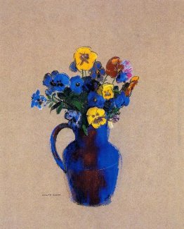 Vaso di fiori Pansies