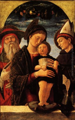 La Vergine e il Bambino con San Girolamo e Ludovico di Tolosa