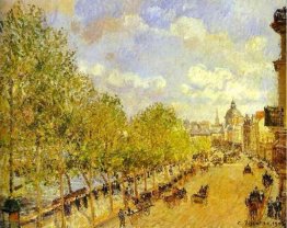 Quai Malaquais nel pomeriggio, Luce del sole