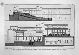 Piano del primo e del terzo piano della casa a tre piani