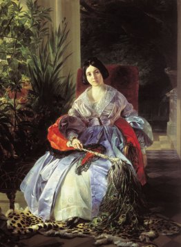 Ritratto della principessa Ye. P. Saltykova