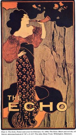 Poster e copertura per 15 Febbraio 1896, The Echo