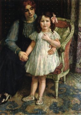 Ritratto di Madame Goldner Max e sua figlia Juliette