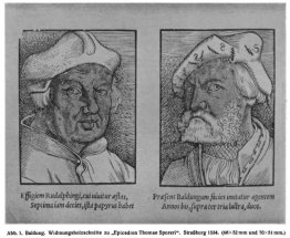 Hans Baldung Grien e John Rudalfinger