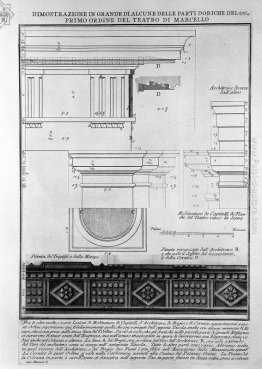 Le antichità romane, t. 4, Piatto XXXV. Grande Vista di alcuni d