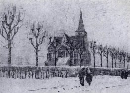 La Chiesa in Nuenen in inverno