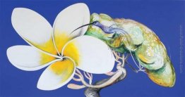 Frangipani e Humming Bird - giapponese: Estate