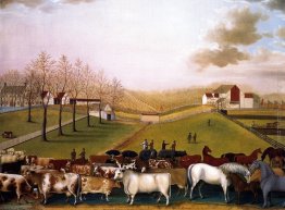 Un indiano estate Vista del Farm & Archivio di James C. Cornell