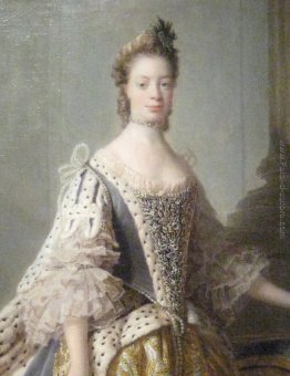 Ritratto di Sophia Charlotte di Mecklenburg-Strelitz, moglie di