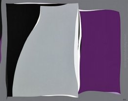 Grigio e nero Curve con Viola