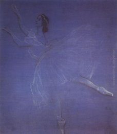 Anna Pavlova nel Sylphyde Ballet