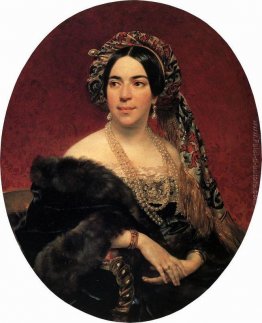 Ritratto della principessa Z. A. Volkonskaya