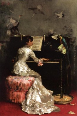 Giovane donna al Piano