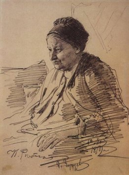 Ritratto di T.S. Repina, madre dell'artista