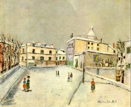 Neve su Montmartre