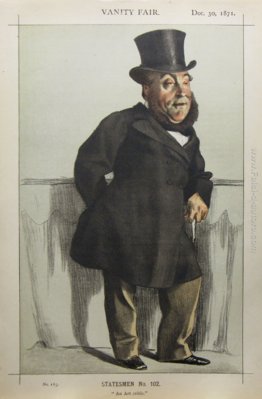 Caricatura di William Henry Gregory