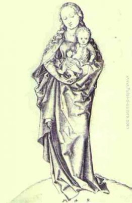 Vergine e il Bambino in mano una mela