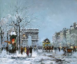 Champs Elysees, Inverno