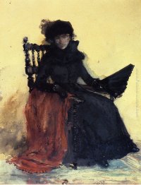 A Lady in Black (aka The scialle rosso)