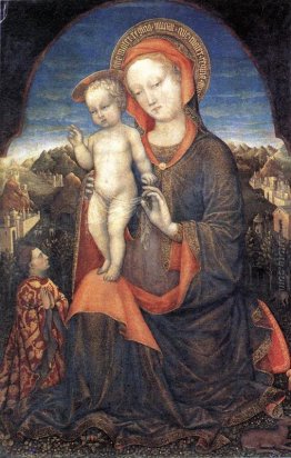 La Madonna dell'Umiltà adorata da Leonello d'Este