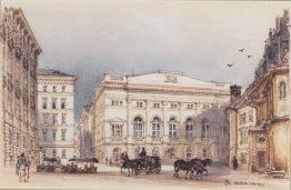 Inferiore casa di campagna austriaco a Vienna Visto da Minoriten