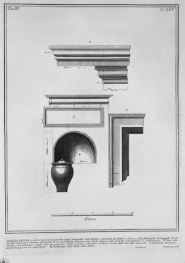 Le antichità romane, t. 3, Piatto XXV. Dettagli dei ornamenti de