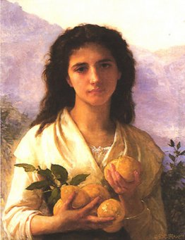 Girl Holding Limoni