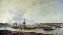 La battaglia di Gangut, 27 luglio 1714