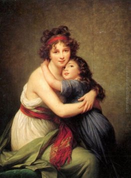 Signora Vigée Lebrun e sua figlia, Jeanne Louise Lucie