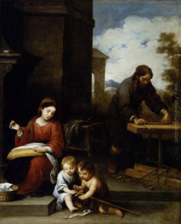 La Sacra Famiglia con il Bambino San Giovanni Battista