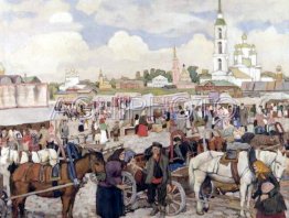 Il mercato in Uglich