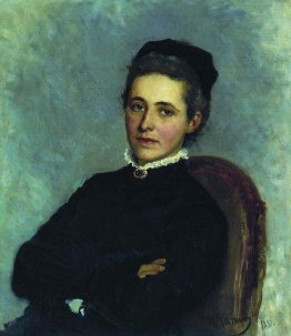 Ritratto di di Julia Bogdanovna Repman, nato Krause, moglie del