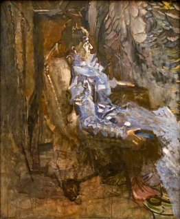 Una signora in lilla (Ritratto di Nadezhda Zabela)