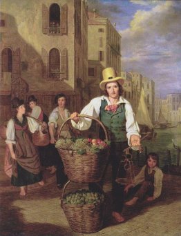 Veneziano venditore di frutta