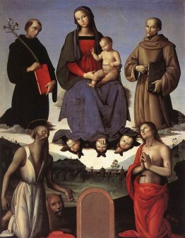 Madonna con Bambino e quattro Santi (pala tezi)