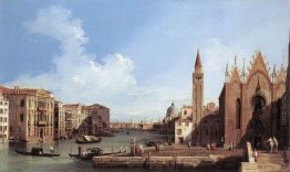 Canal Grande da Santa Maria della Carità Per Bacino di San Marco