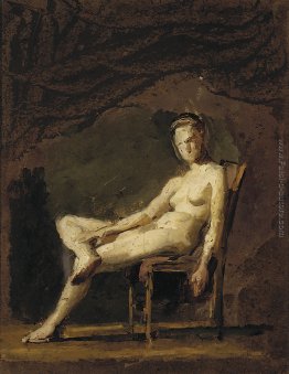 Figura femminile nuda studio per Arcadia